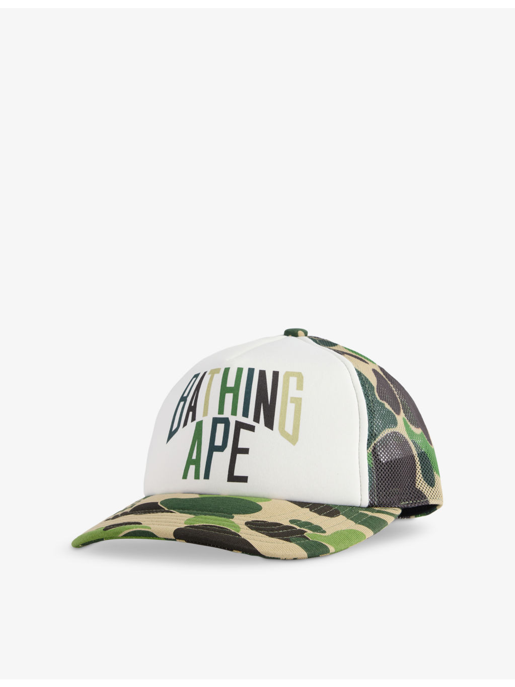 Camo NYC Woven Baseball Cap - 1