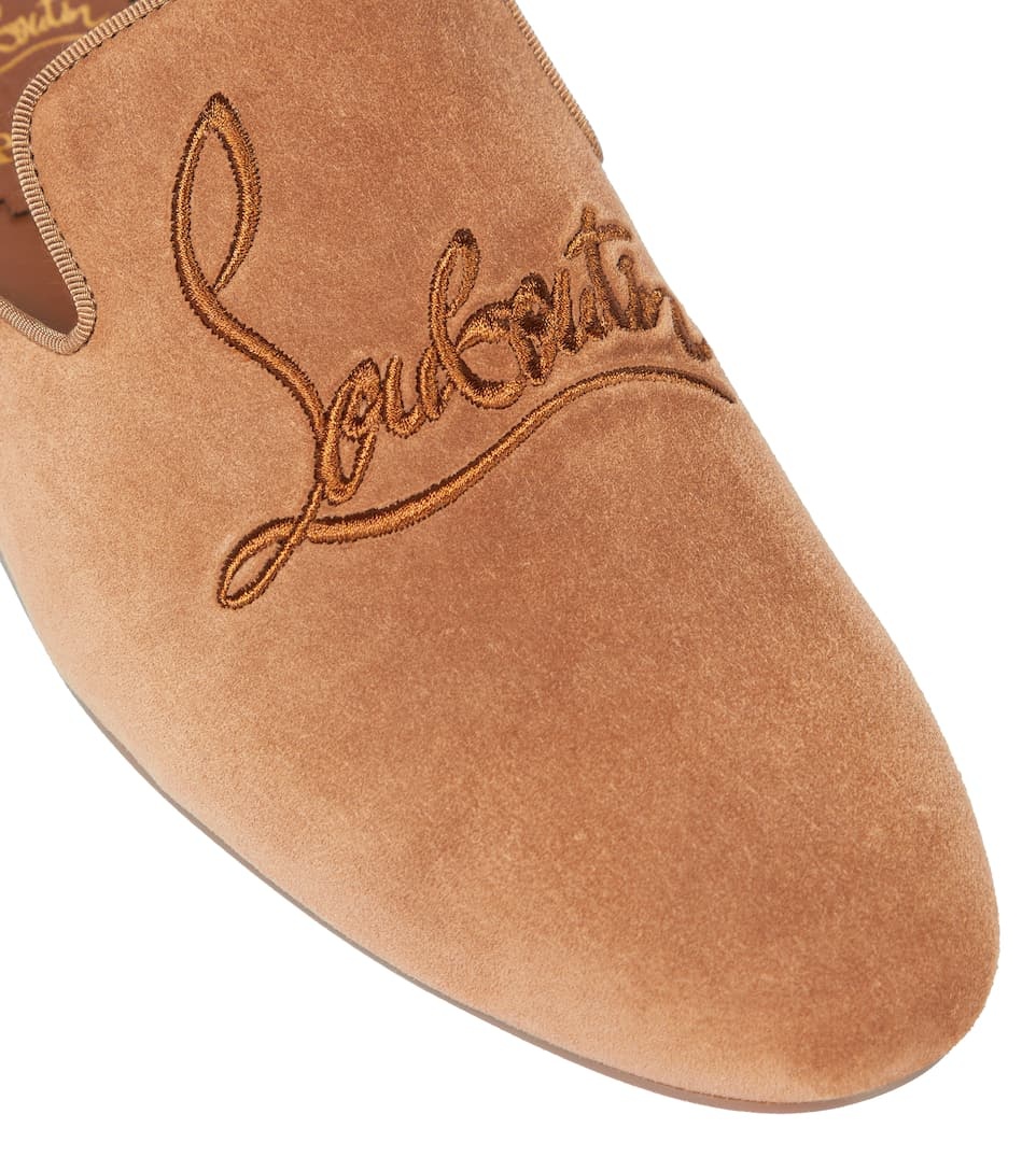 Navy Coolito Donna suede slippers - 6