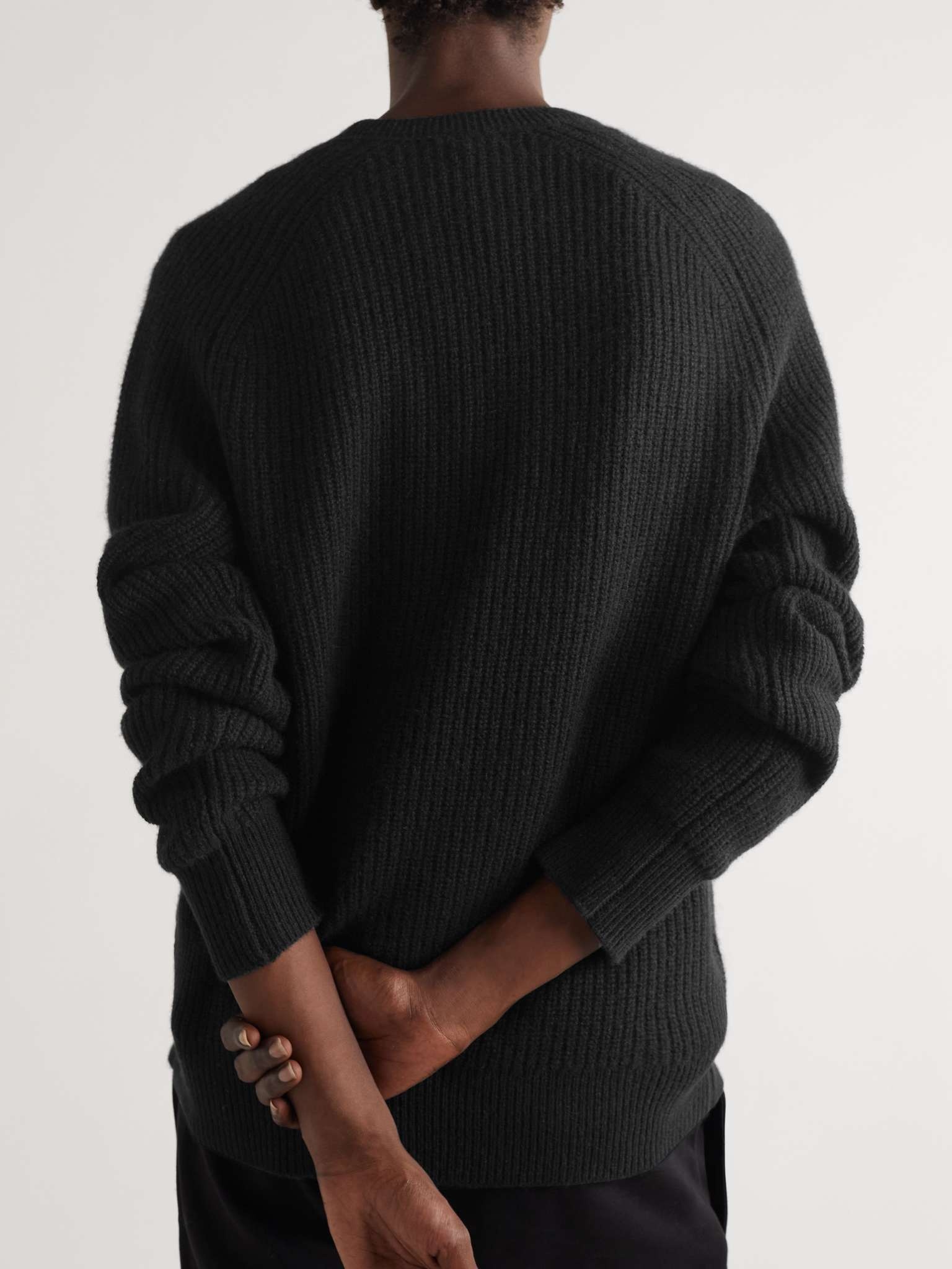 Pierce Ribbed Cashmere Sweater - 4