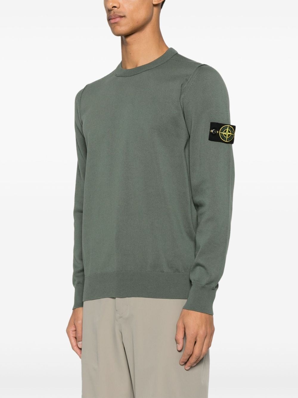 Stone Island Men Crew-Neck Sweater - 4