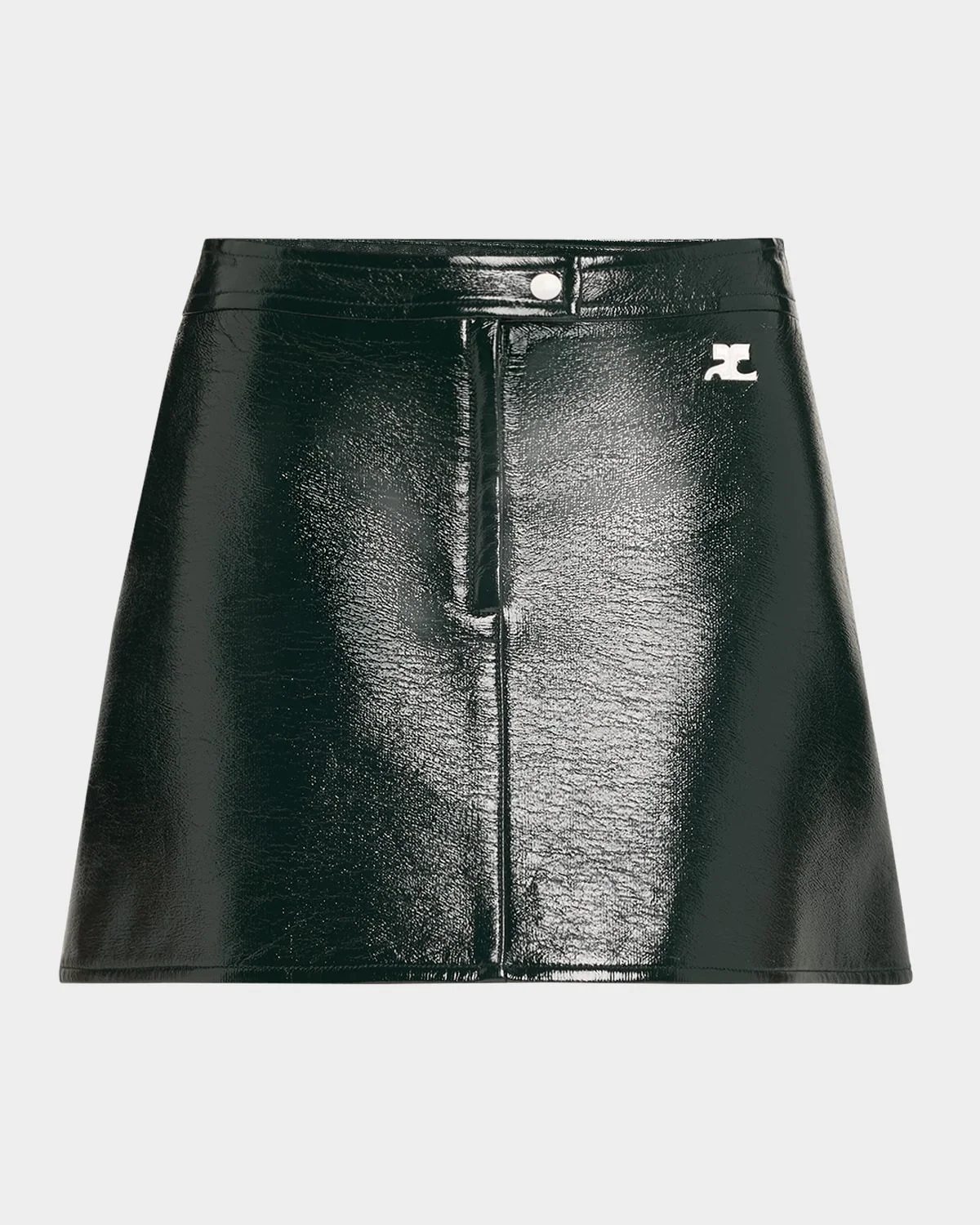 Reedition Vinyl Mini Skirt - 1