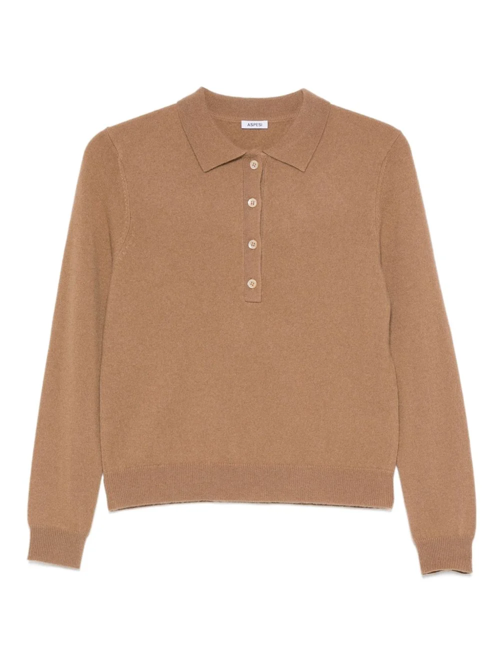 polo-collar sweater - 1