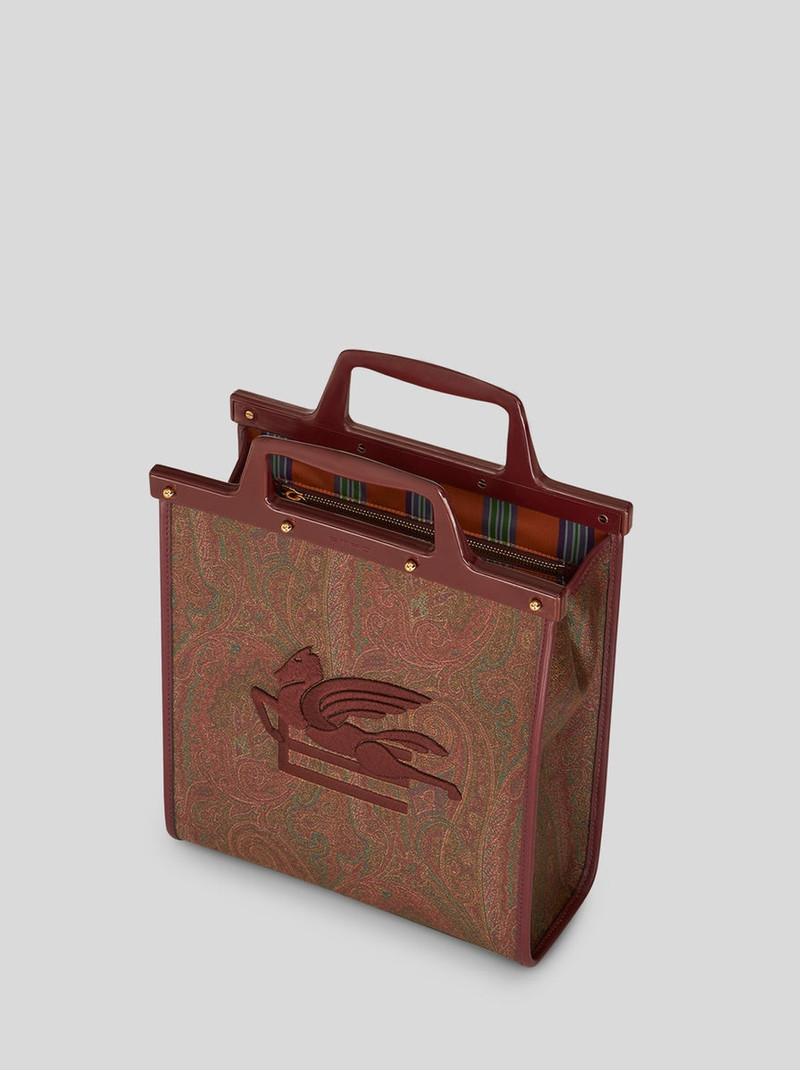 MEDIUM PAISLEY LOVE TROTTER BAG 4