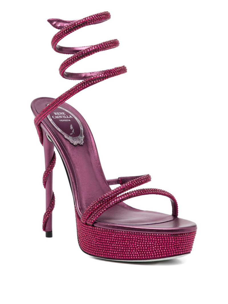 RENE CAOVILLA 120mm Margot sandals outlook