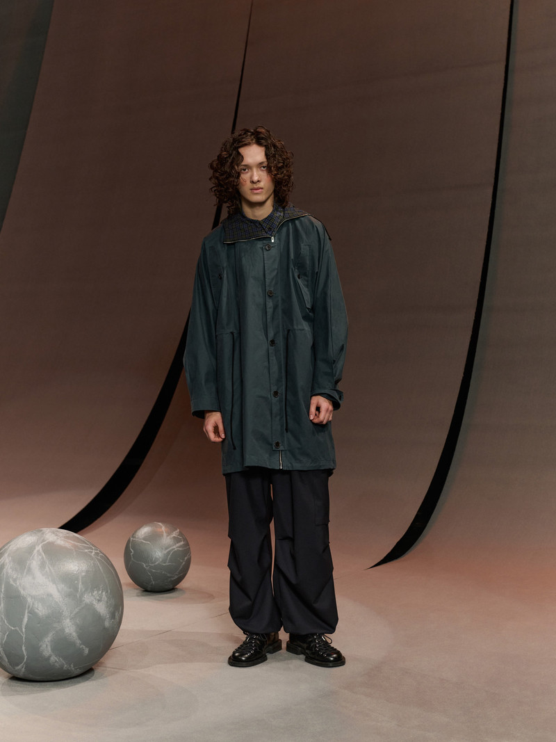 WING PARKA - DARK PETROL WAX 4