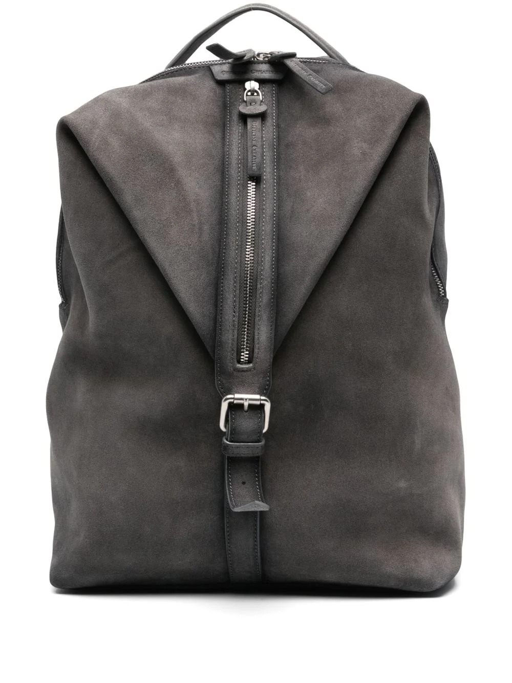 suede backpack - 1