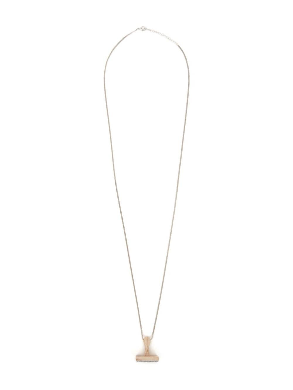 Stamp pendant necklace - 2