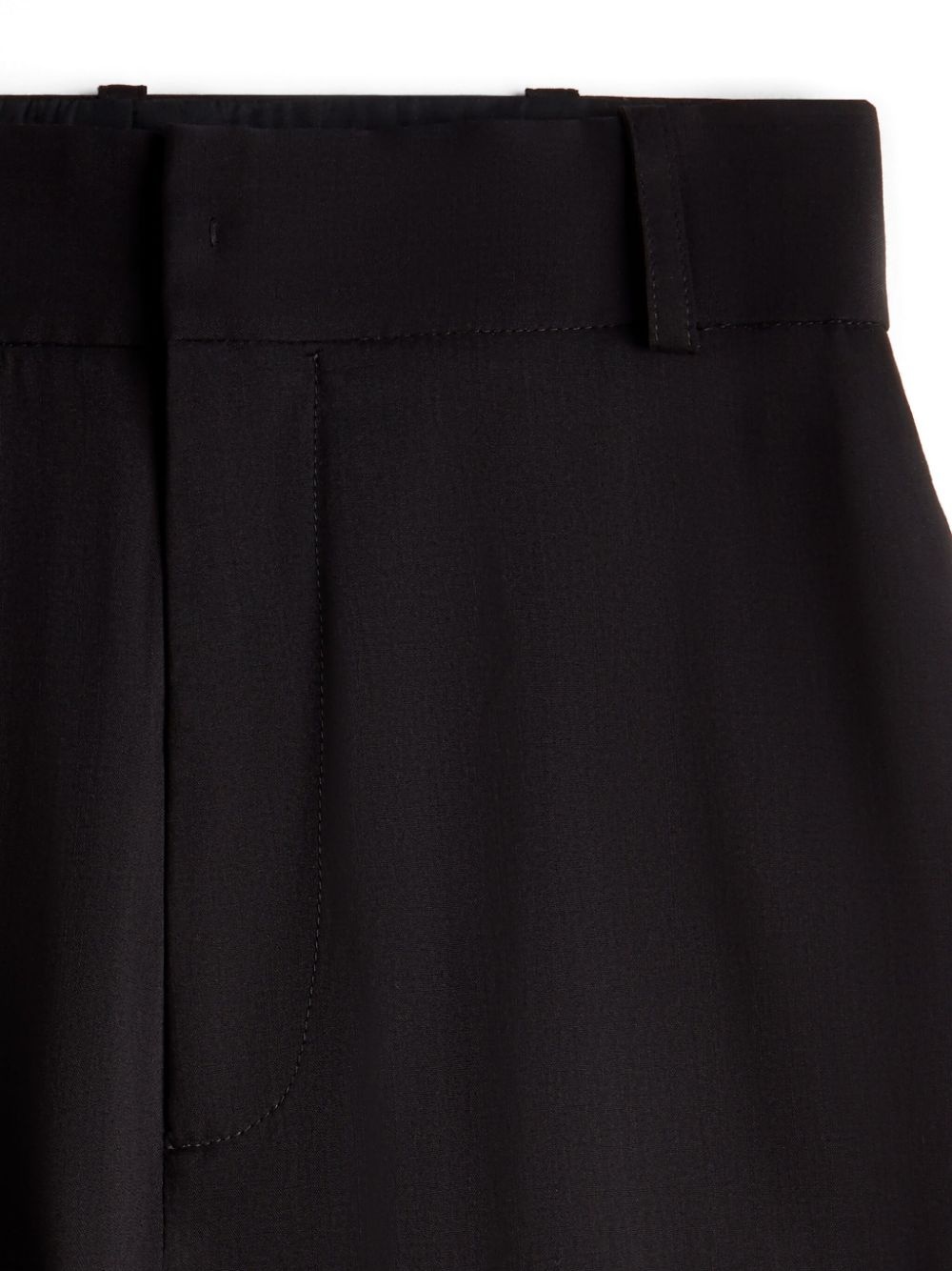 virgin wool tailored trousers - 6