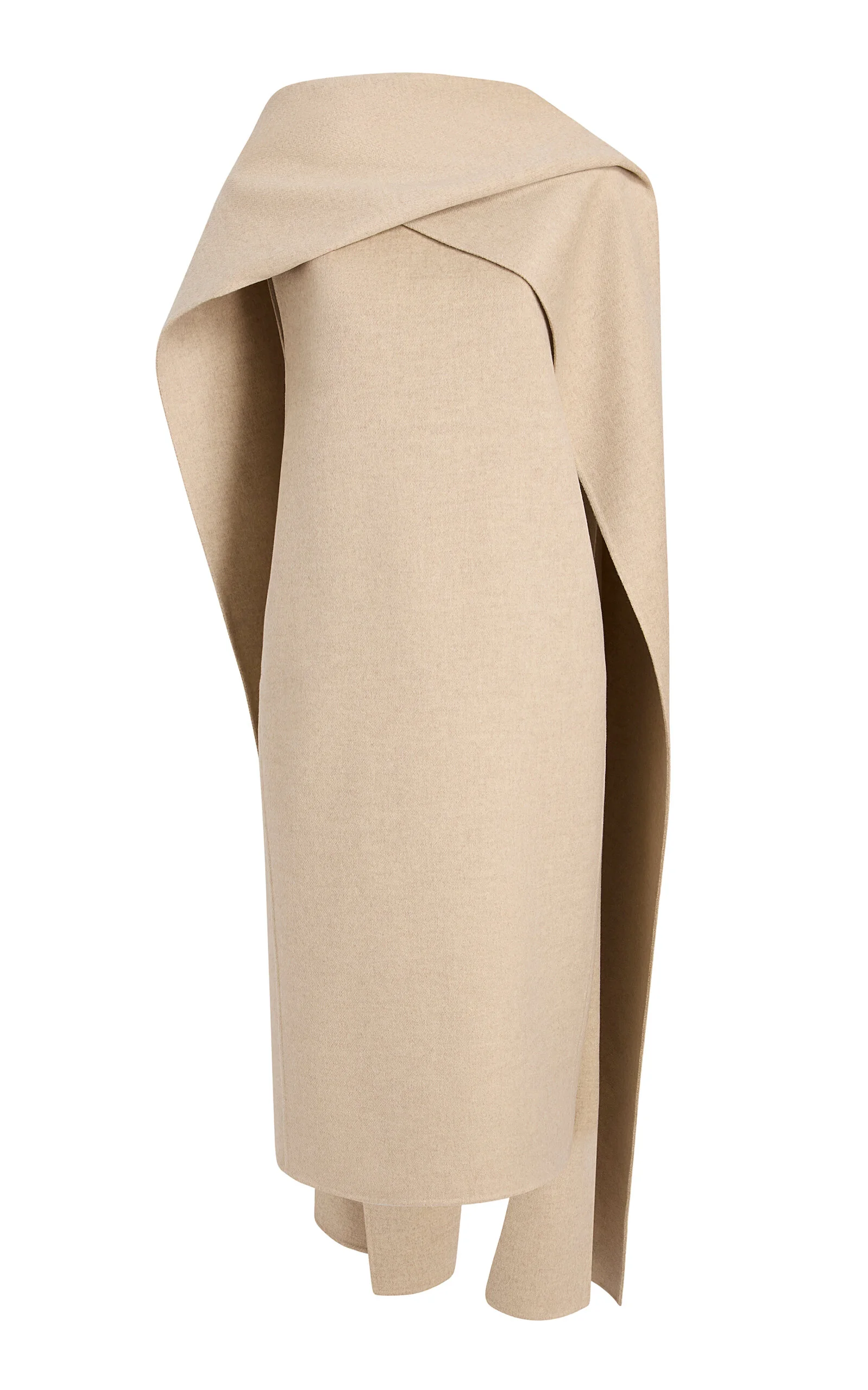 Ramona Cashmere Midi Dress neutral - 1