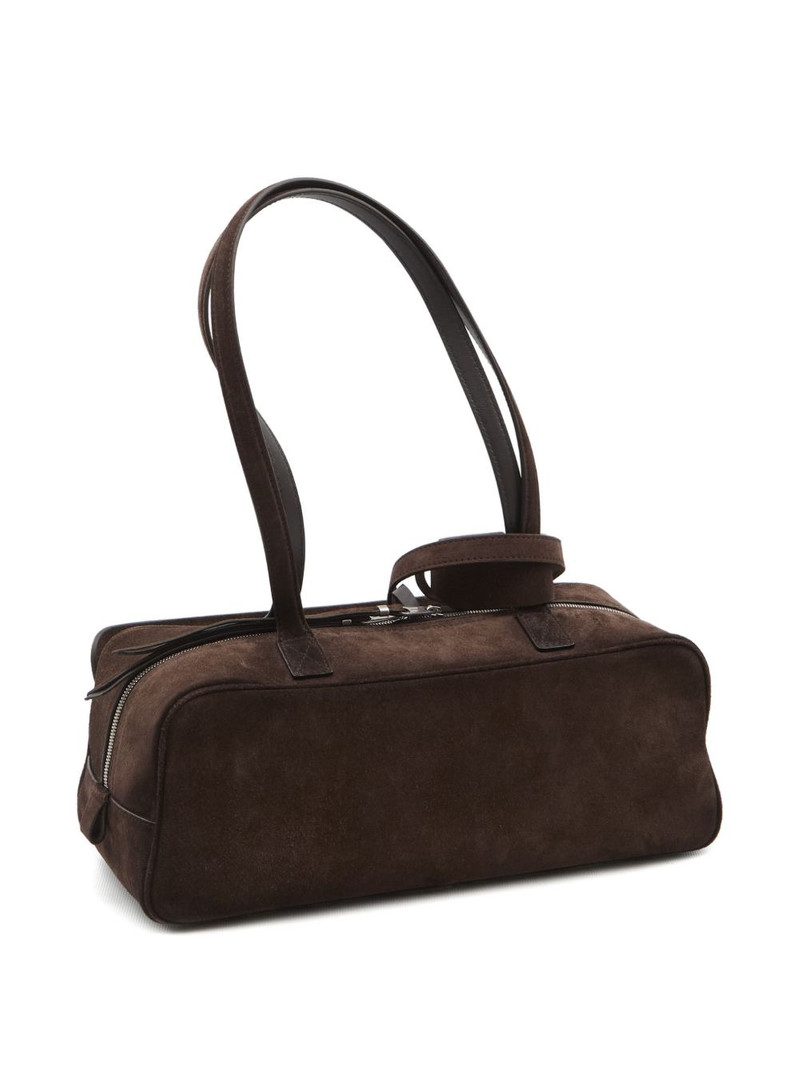 BALENCIAGA Carrie clip two-top-handles bowling shoulder bag outlook