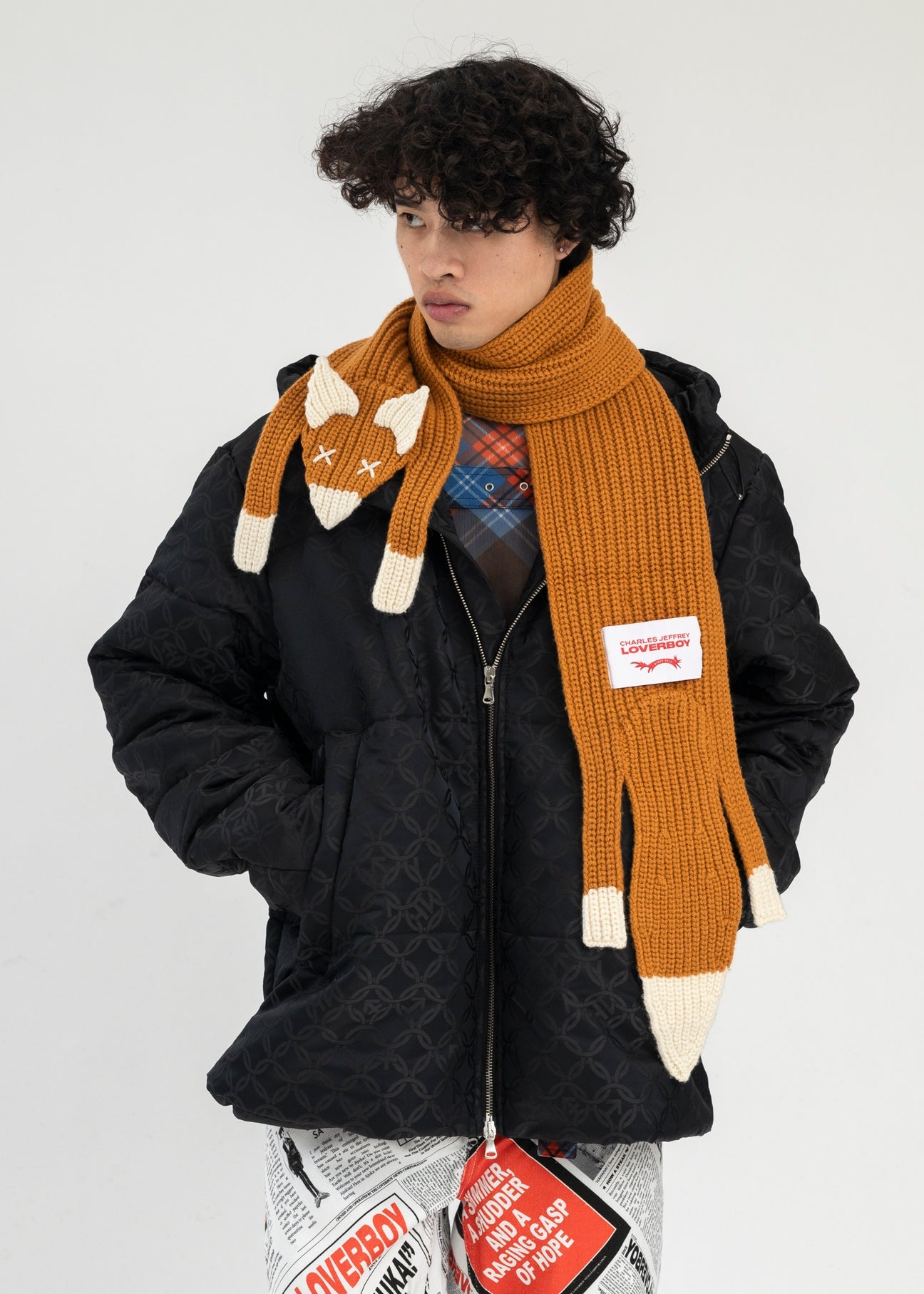 FOX ANIMAL SCARF - 1