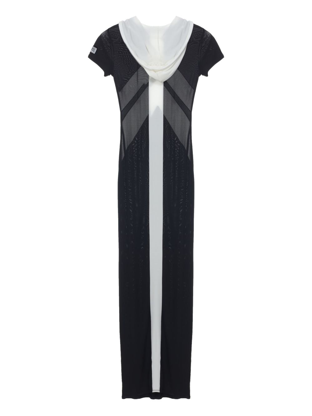 chevron-print maxi dress - 6