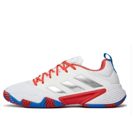 adidas Barricade 'White Silver Bright Royal' ID1550 - 1