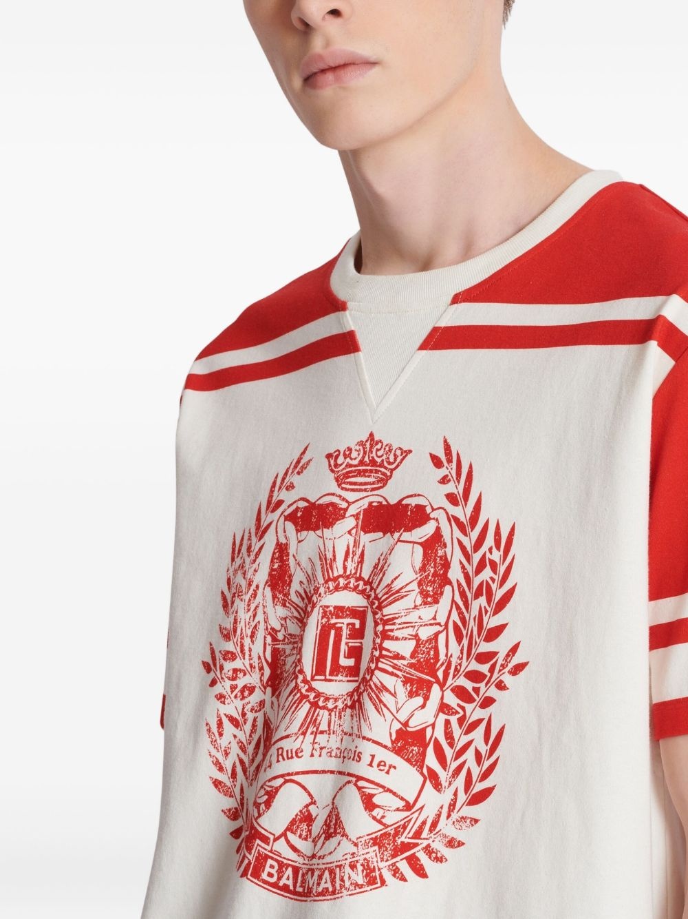 logo-print T-shirt - 7