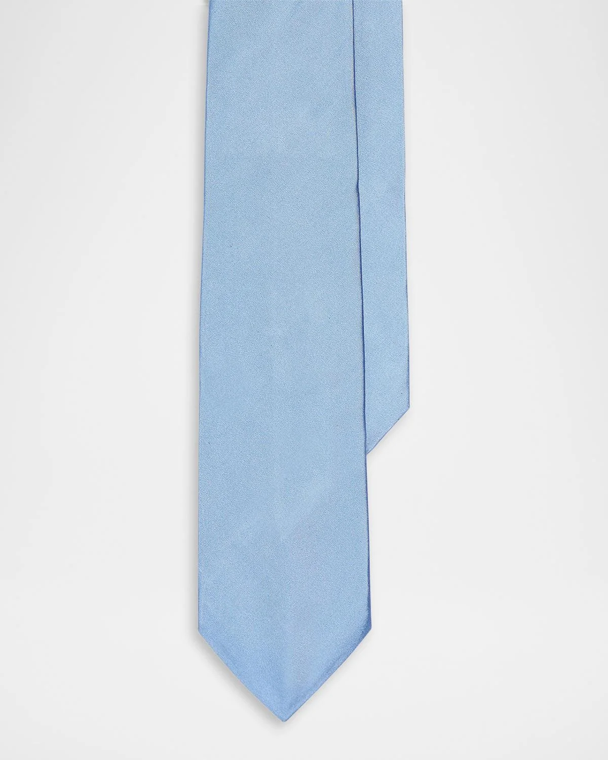 Men's Peau De Soie Solid Silk Tie - 1