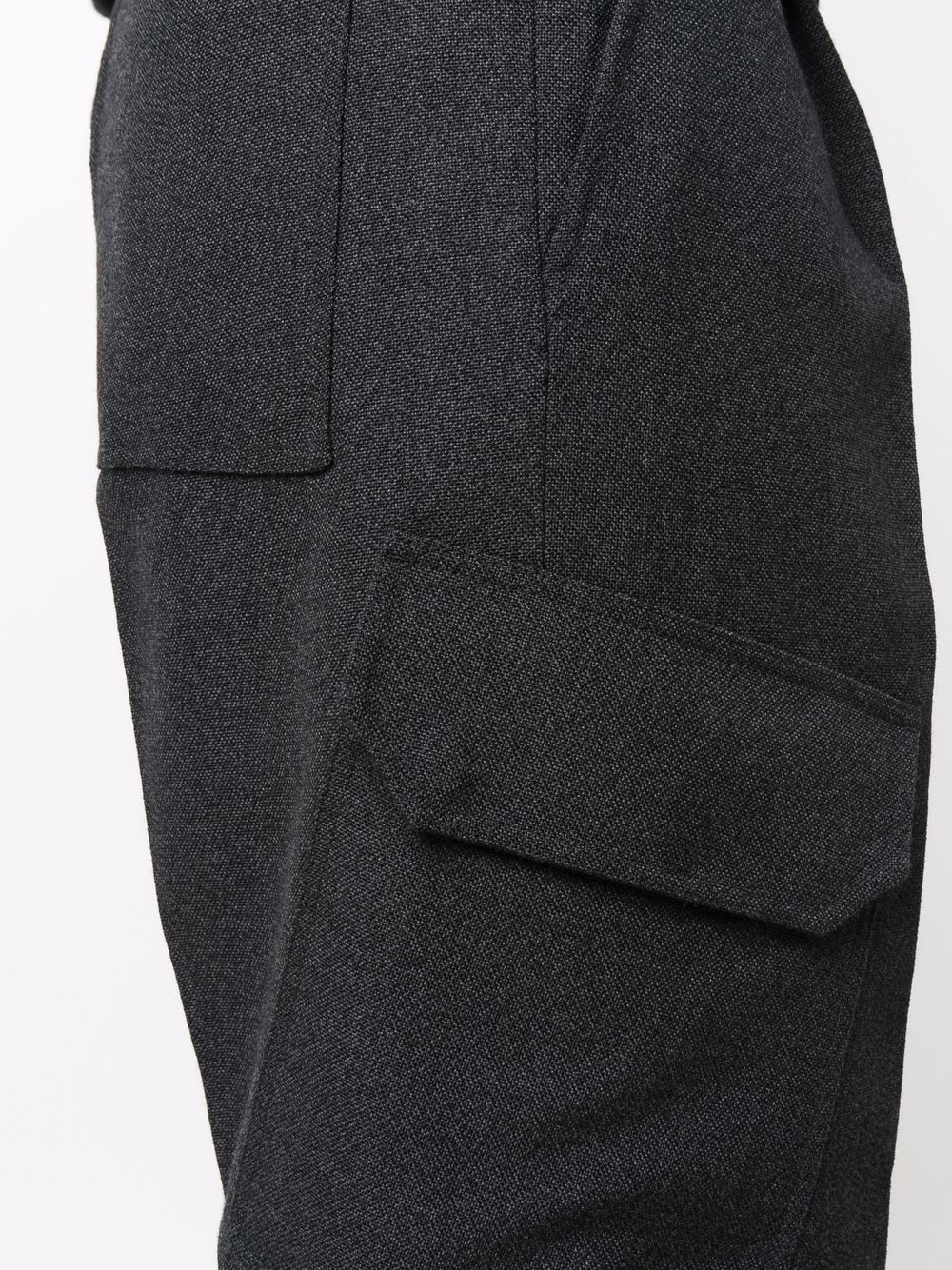 straight-leg tailored trousers - 5