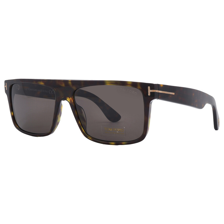 Tom Ford Philippe Smoke Rectangular Men's Sunglasses FT0999 52A 58 - 3