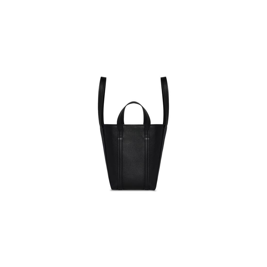 Women's Everyday Small North-south Shoulder Tote Bag in Black - 4