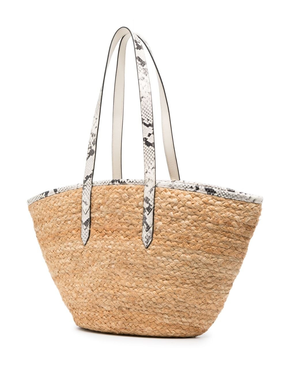 Deauville woven-wicker beach bag - 3