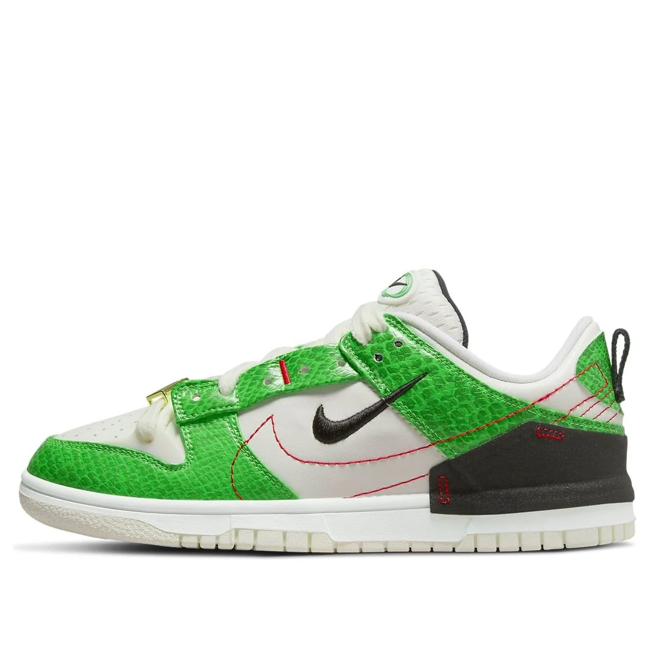 (WMNS) Nike Dunk Low Disrupt 2 'Green Snakeskin' DV1491-101 - 1