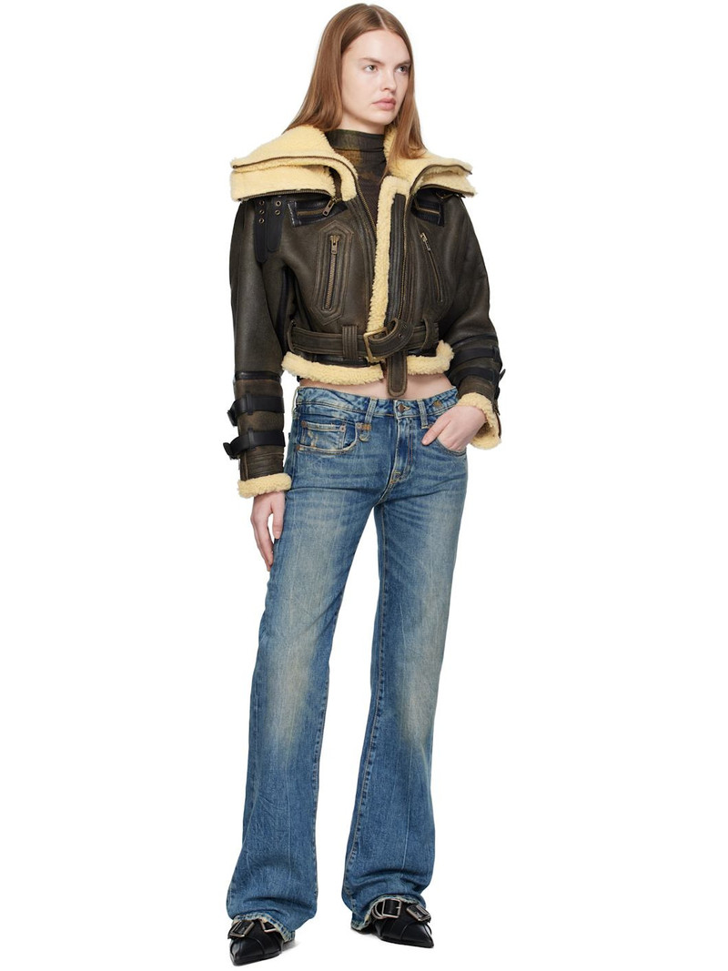 R13 Blue Boy Flare Jeans outlook