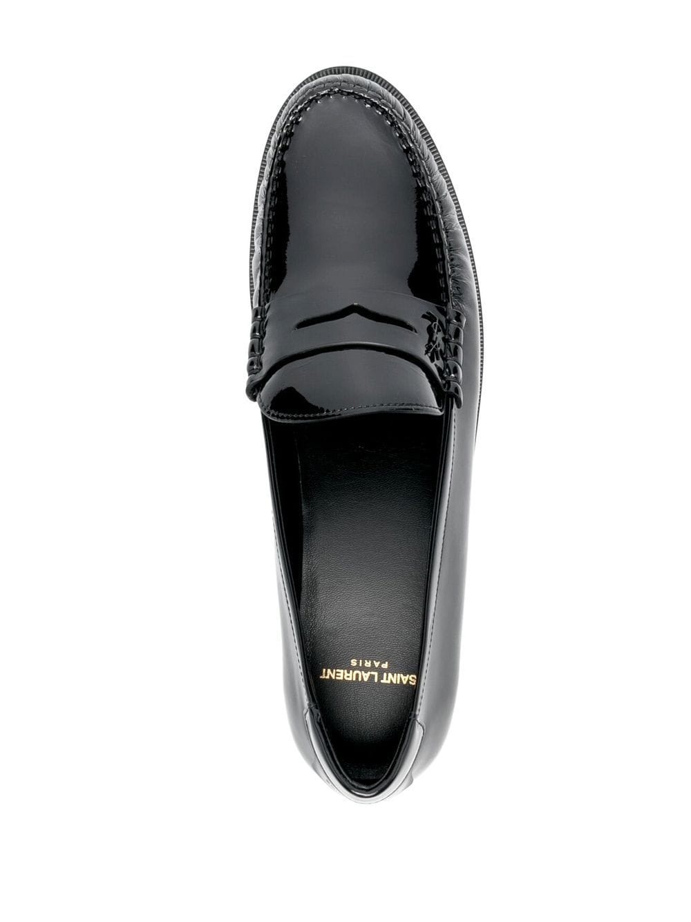 Vern patent-leather penny loafers - 4