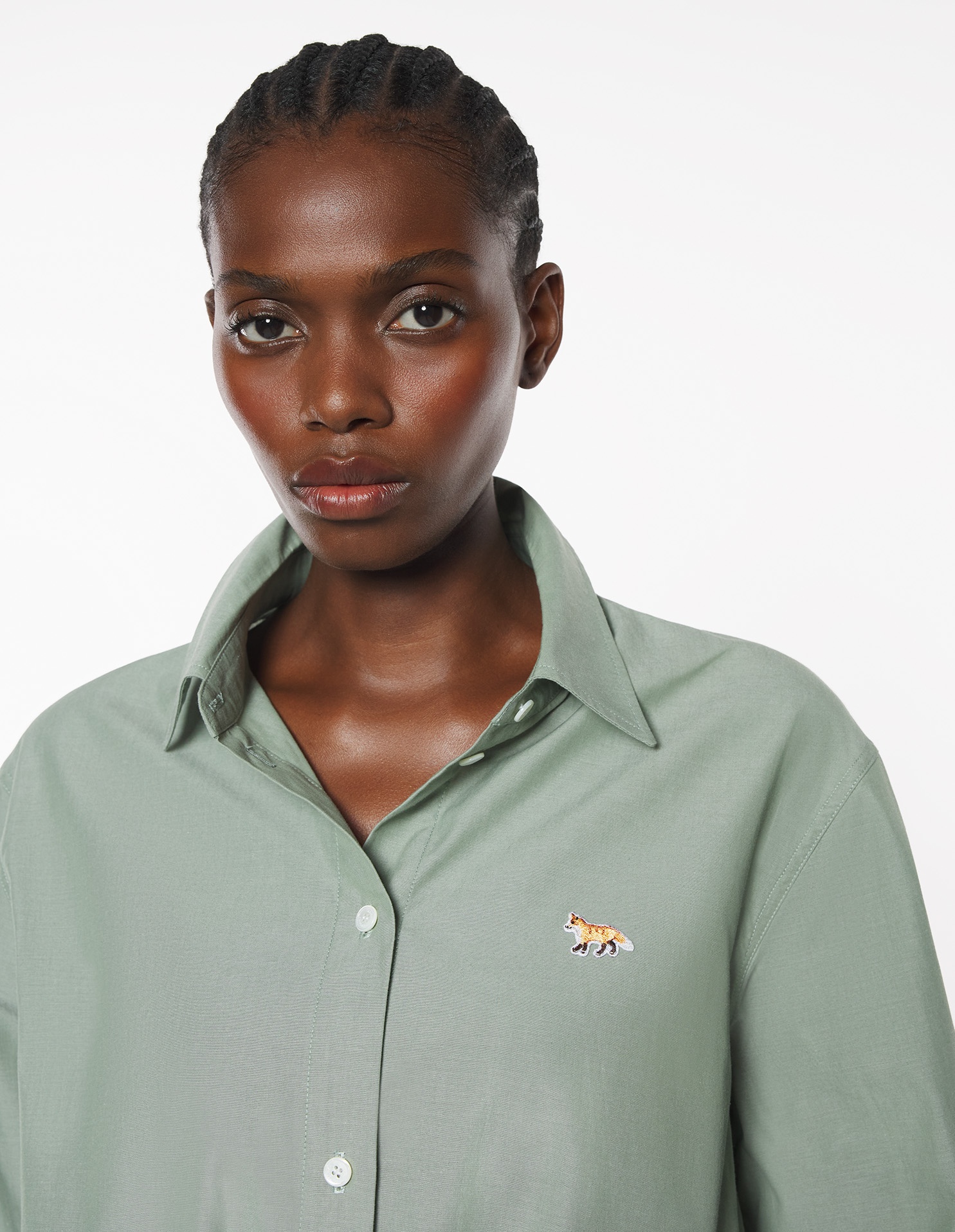 DRAWSTRING CROPPED SHIRT - 6