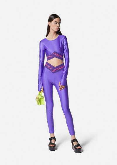 VERSACE JEANS COUTURE Logo Leggings outlook