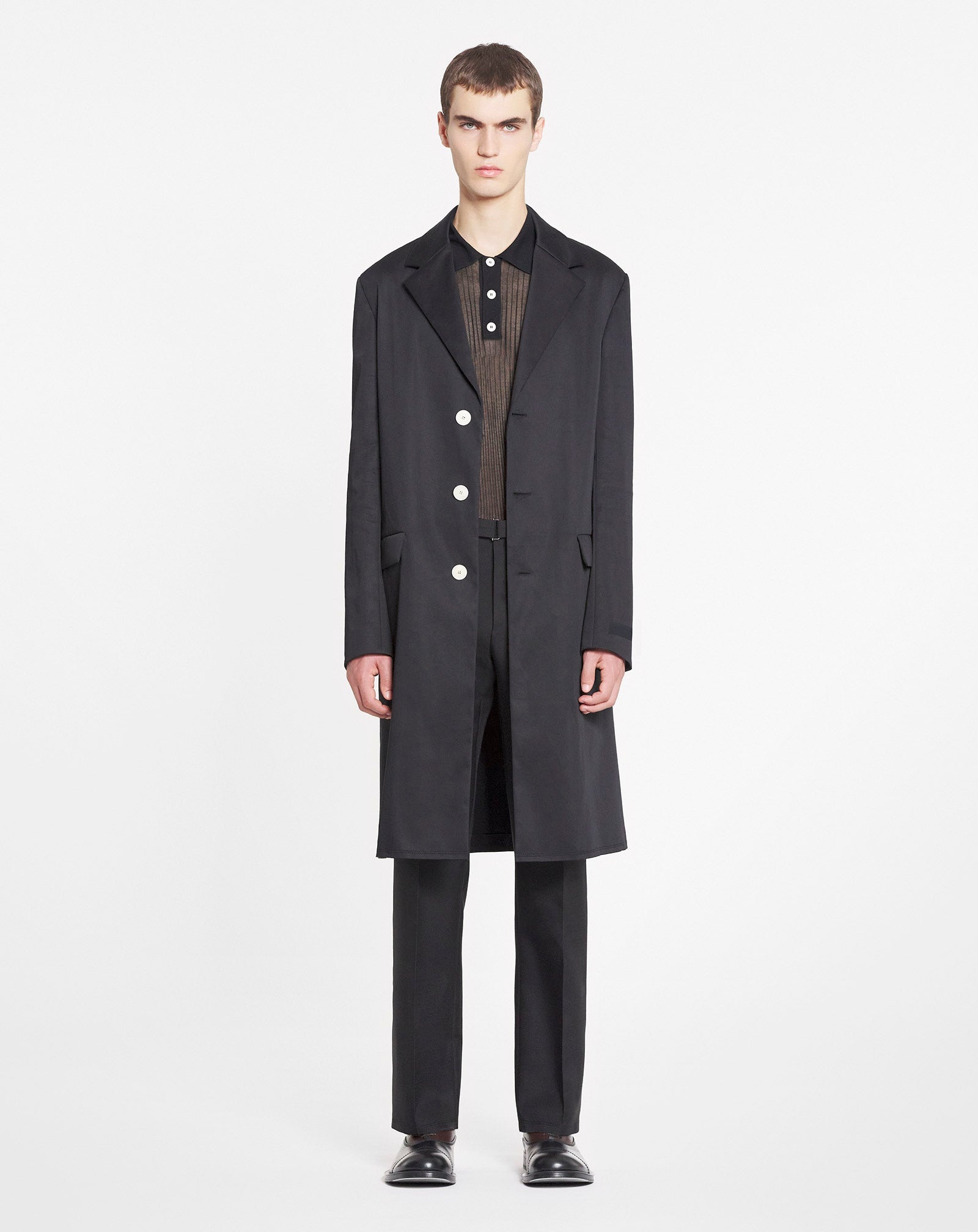 LONG TAILORED COAT - 2