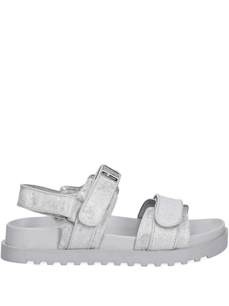 Fadison metallic-effect sandals 1