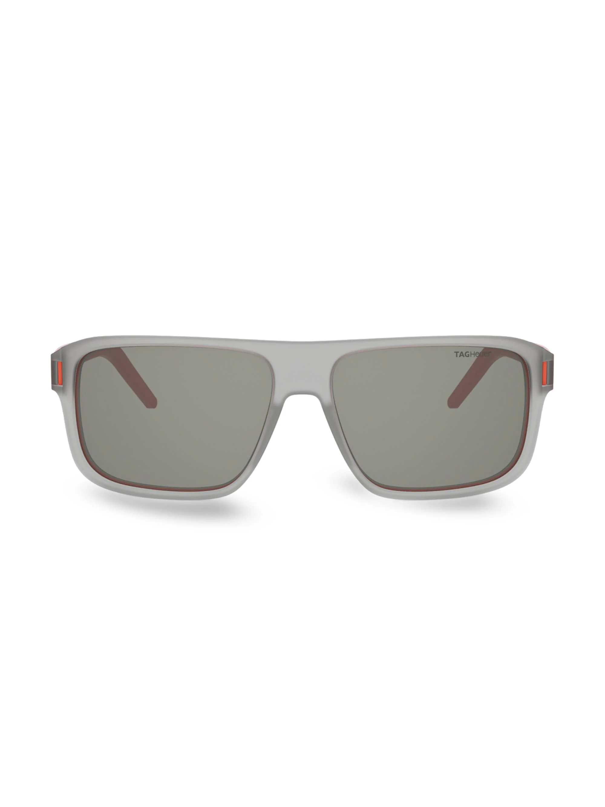 Men's Drive 59MM Rectangular Sunglasses - Grey And Smoke - 1