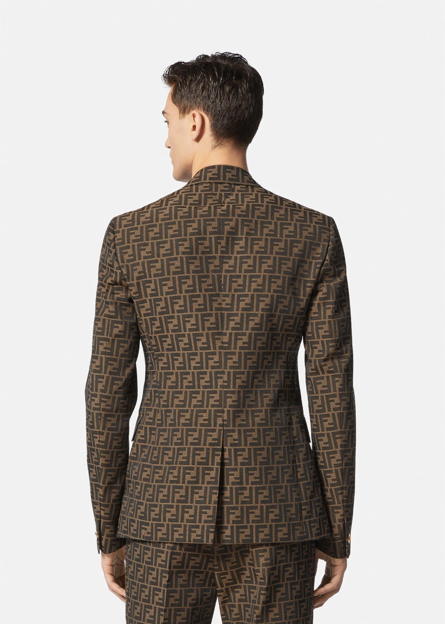 Fendace FF Jacquard Blazer - 4