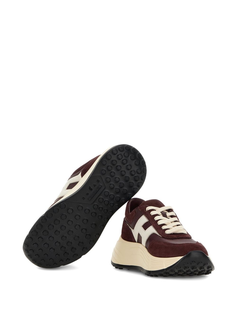 leather sneakers - 4