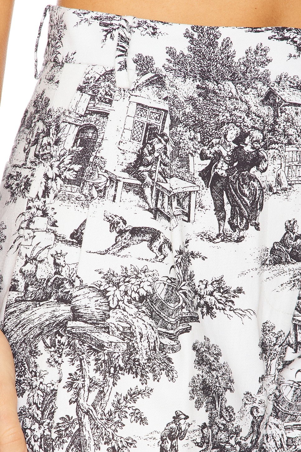 Eddie Toile Pleated Shorts - 6