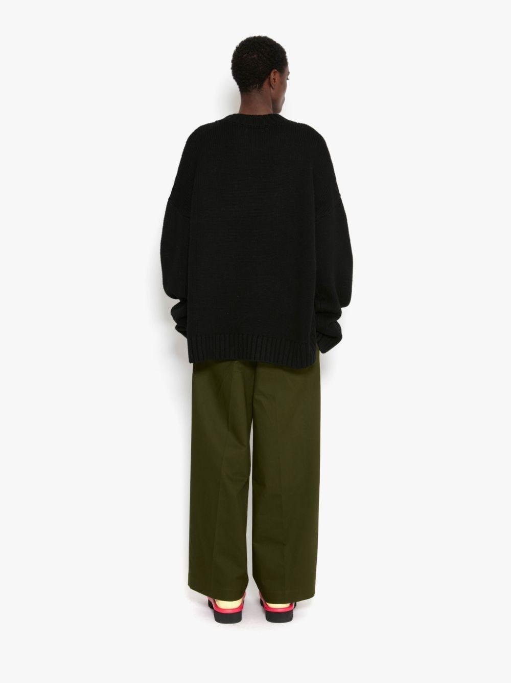 OVERSIZED SWAN CREWNECK JUMPER - 4