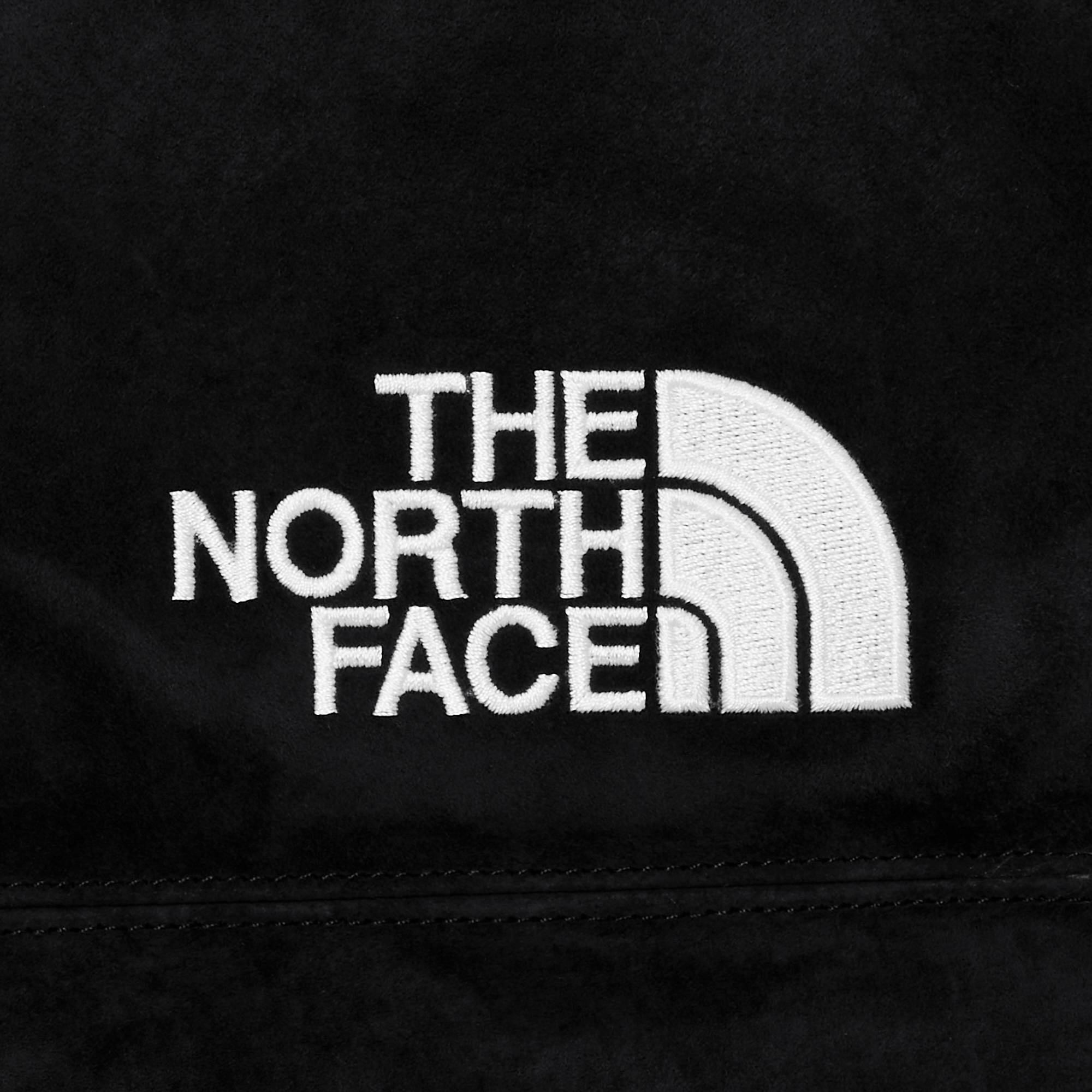 Supreme x The North Face Suede Nuptse Jacket 'Black' - 3