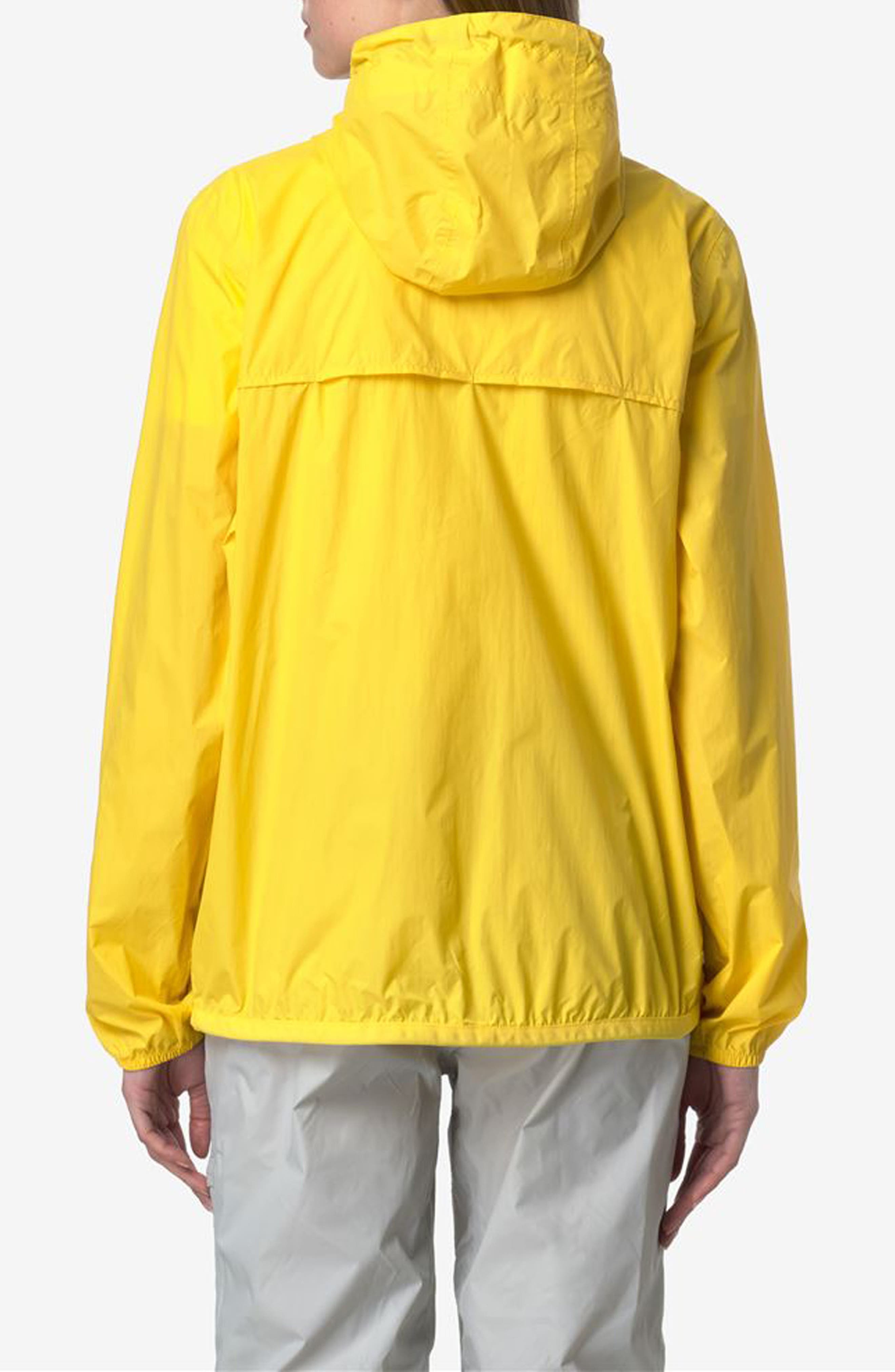 K-Way Le Vrai 4.0 Claude Water Repellent Jacket in Yellow Dk at Nordstrom - 2