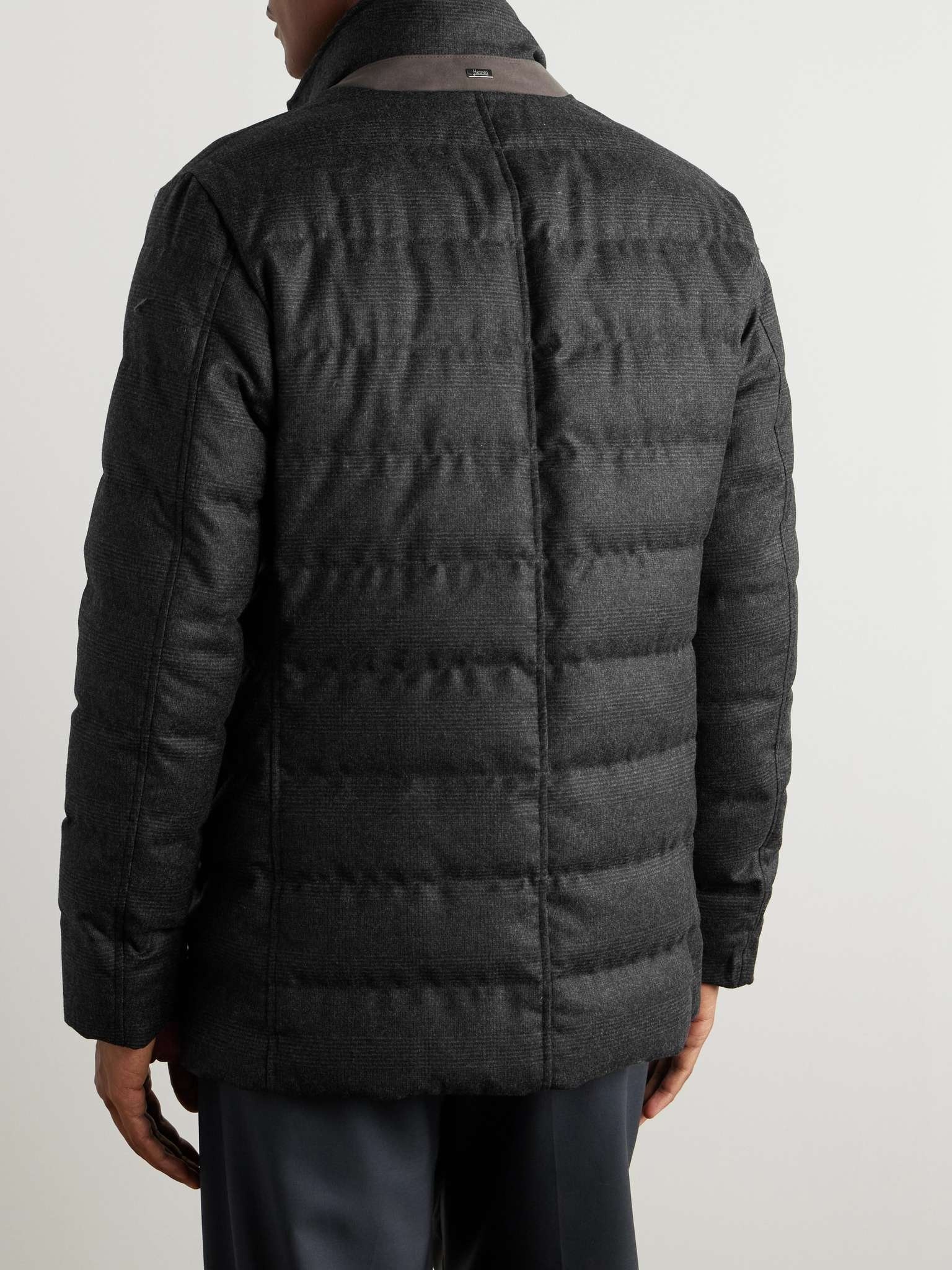 Slim-Fit Prince of Wales Checked Wool and Cashmere-Blend Blazer with Detachable Gilet - 4
