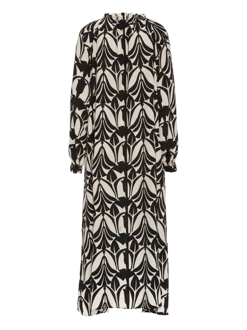 graphic-print shirt dress - 4