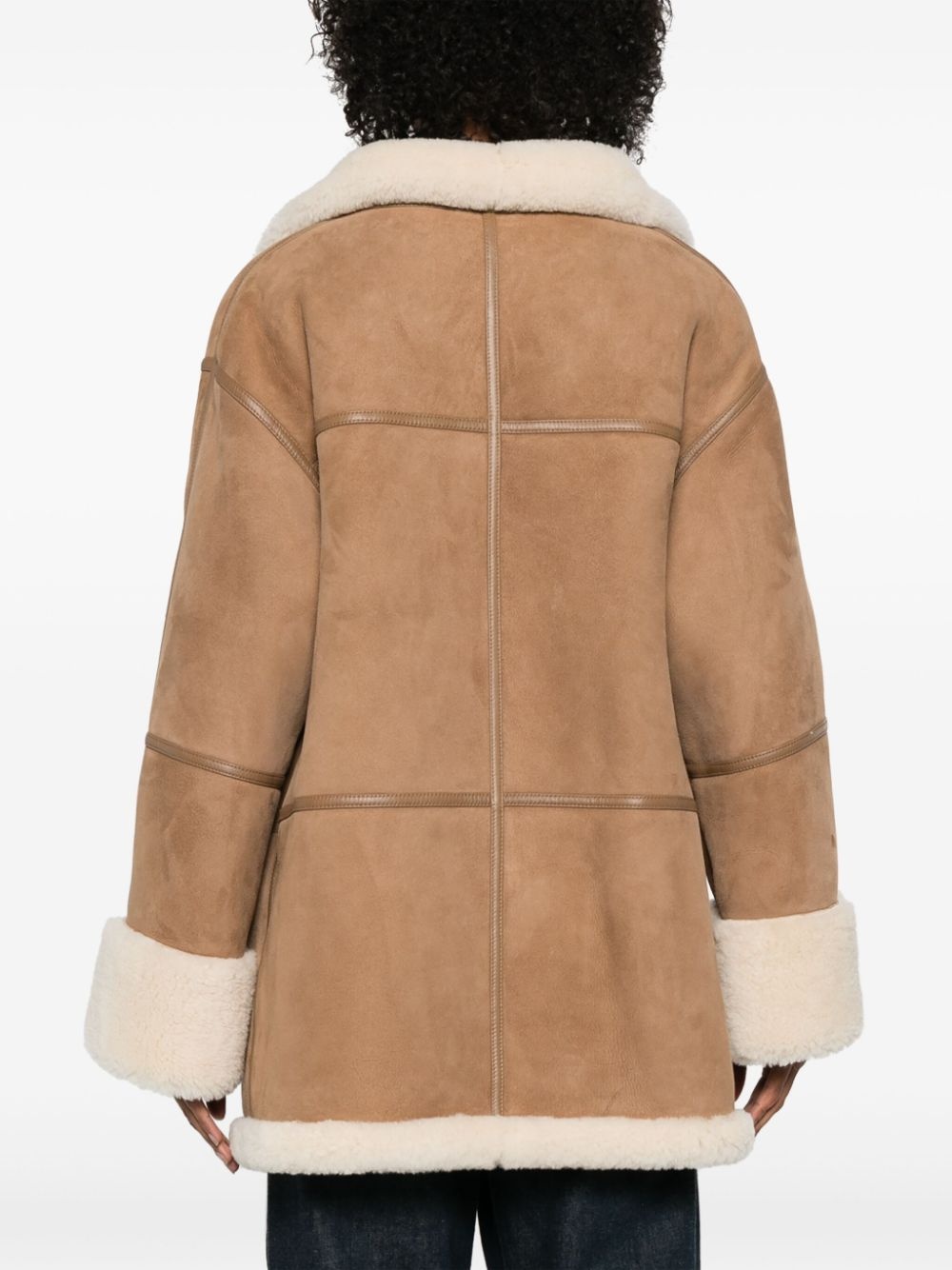 Signature shearling jacket - 4