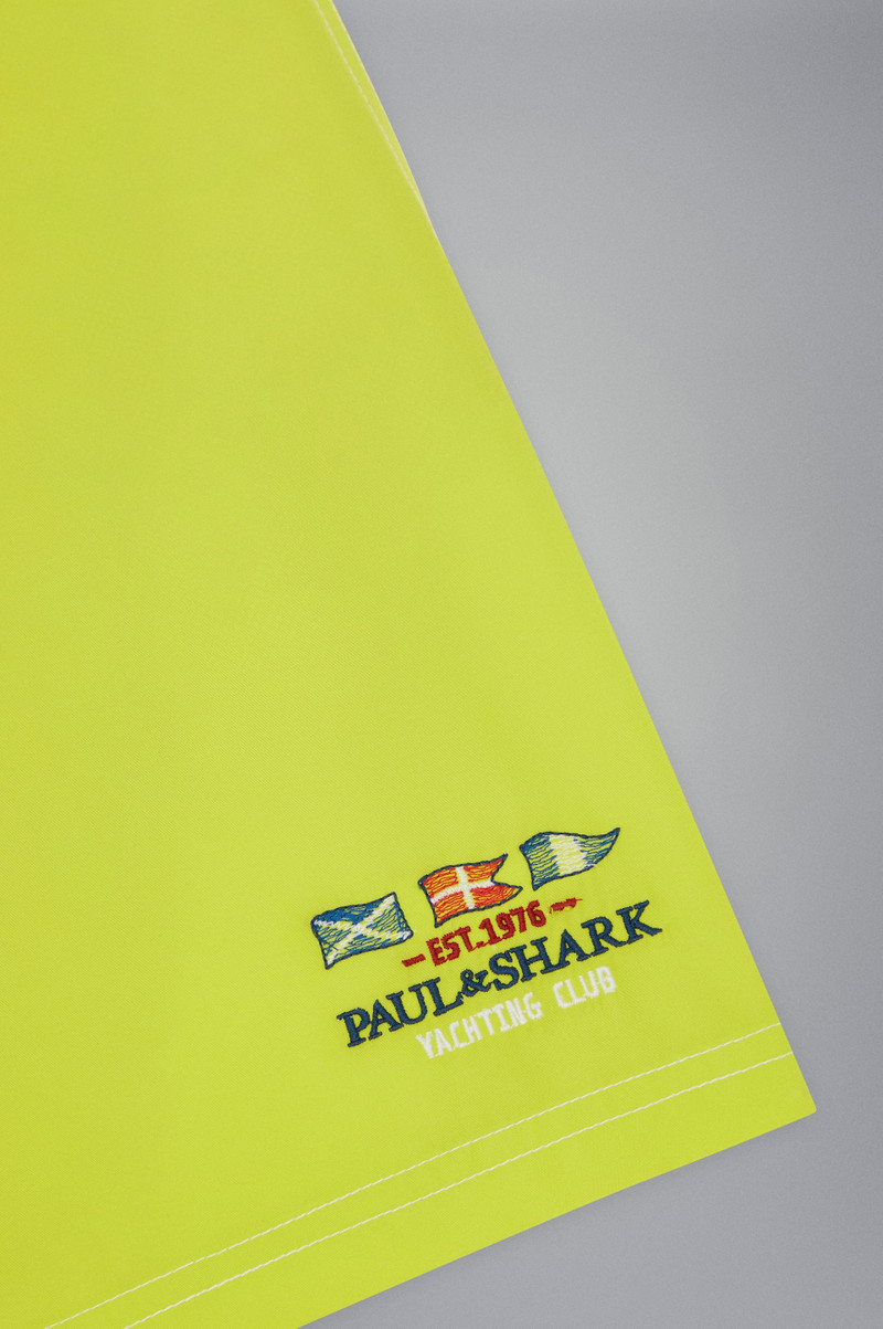 SWIM SHORTS WITH NAUTICAL EMBROIDERY 6