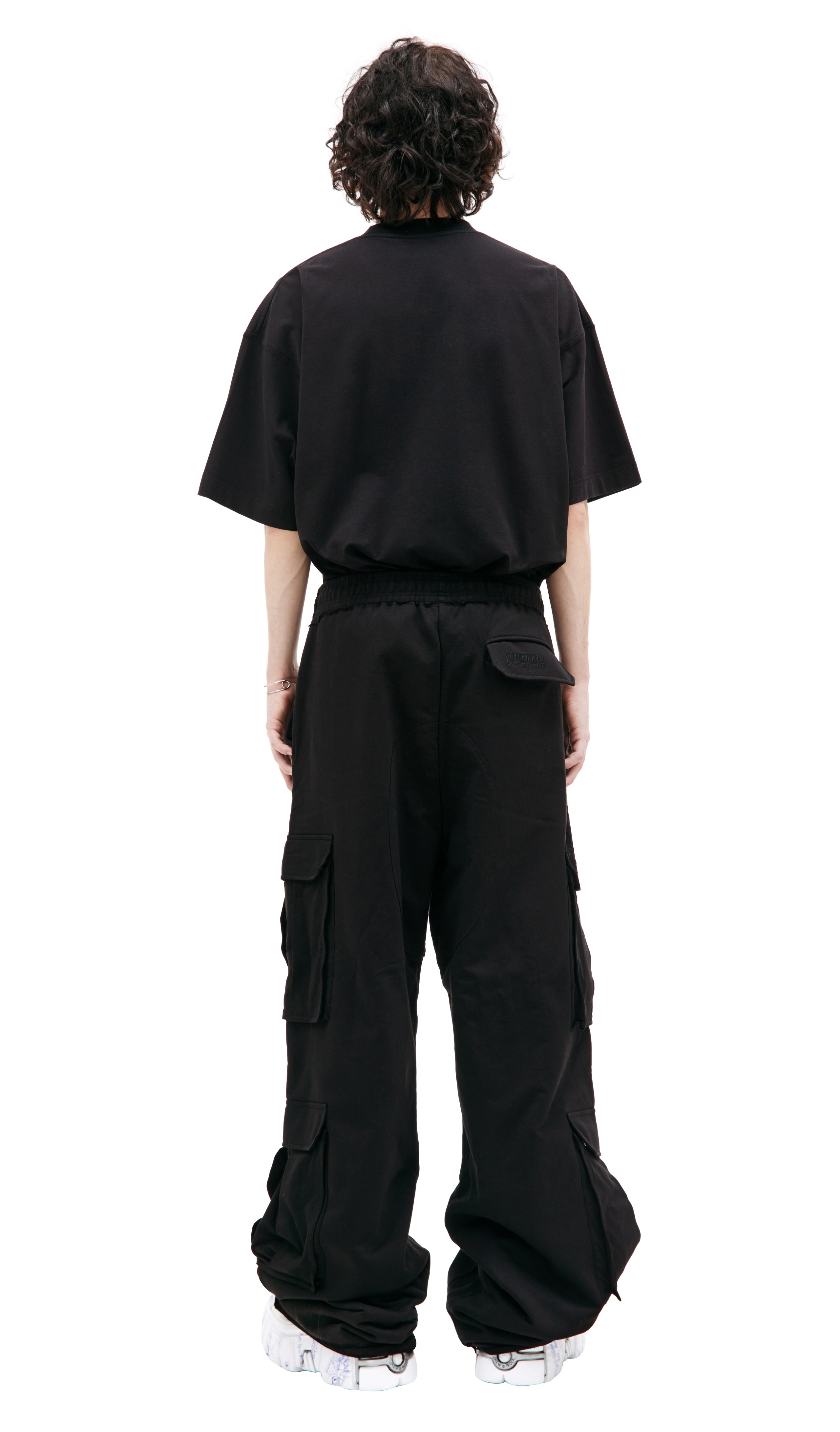 COTTON CARGO TROUSERS - 3