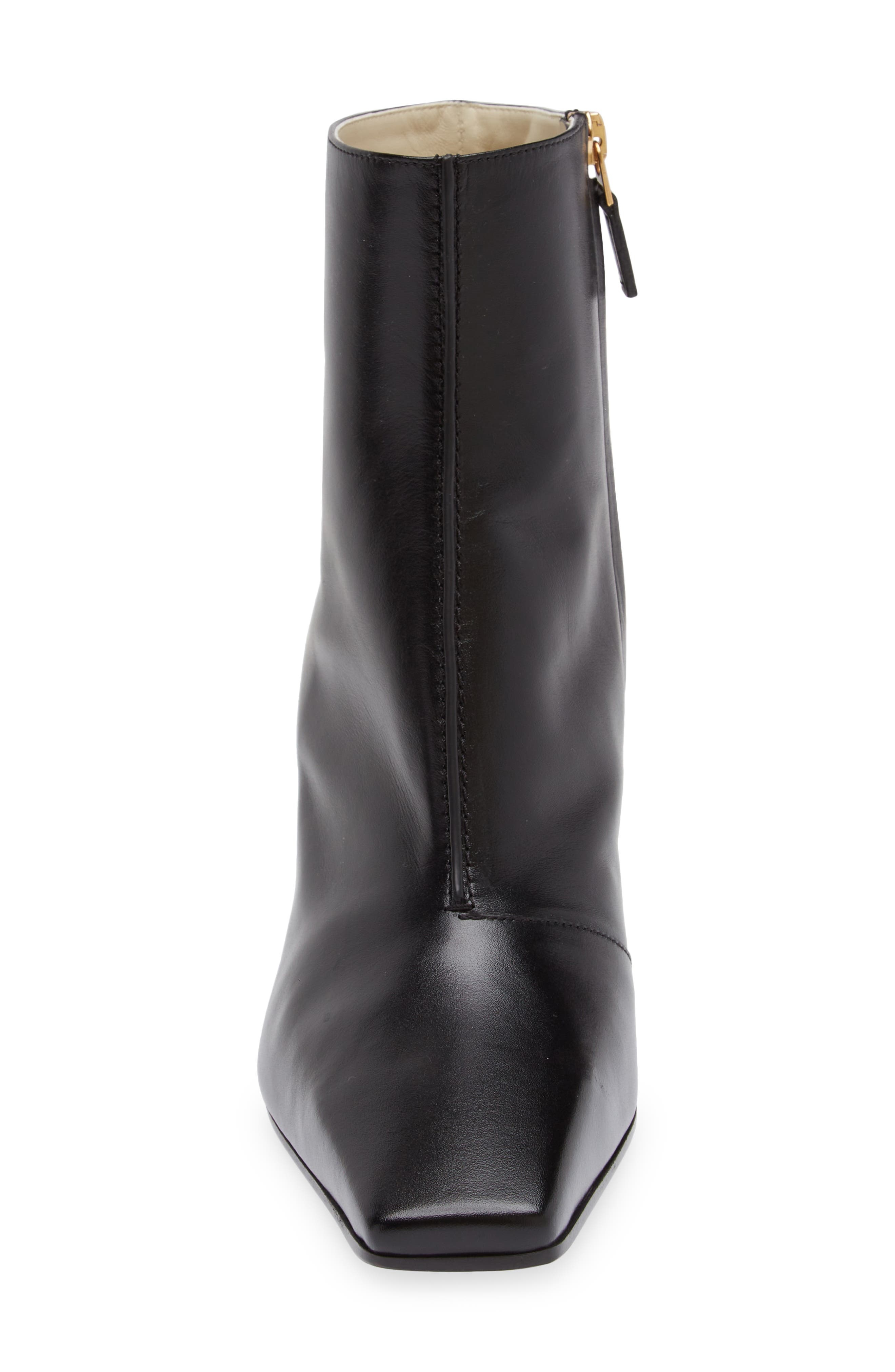 Bottega Veneta Lewis Slant Heel Bootie in 1000 Black at Nordstrom - 4
