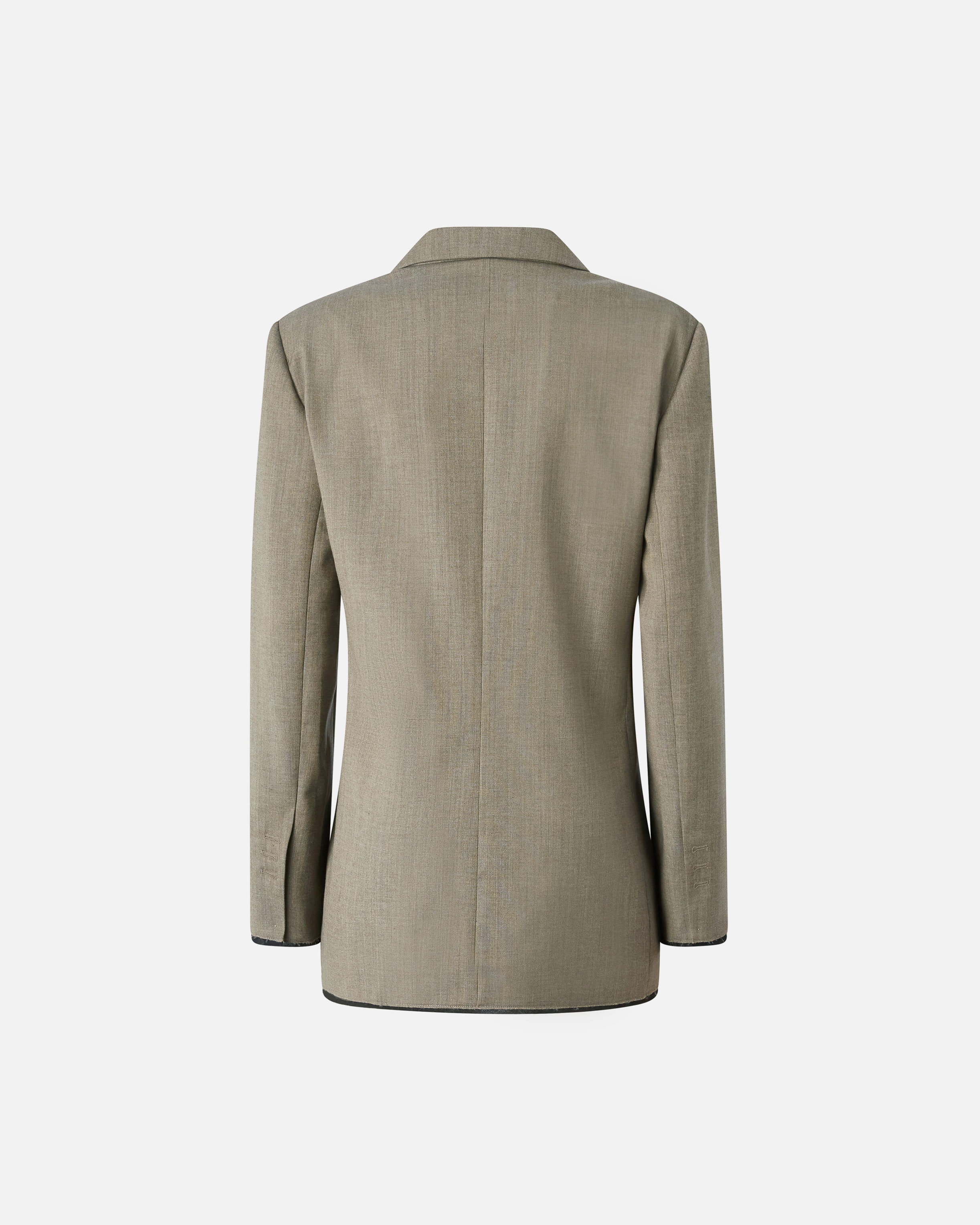 TAILORED BLAZER WITH CRISSCROSS CLOSURE - 6