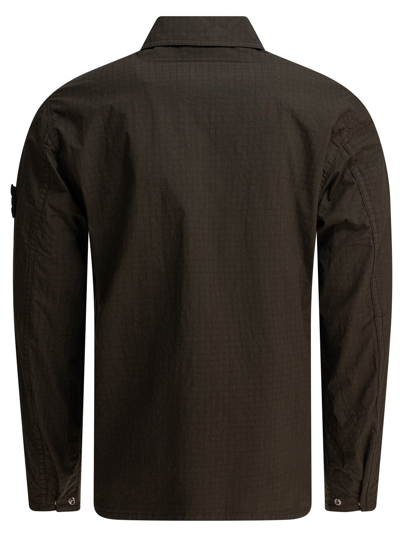 Stone Island Organic Cotton Ripstot Stretch Overshirt - 2