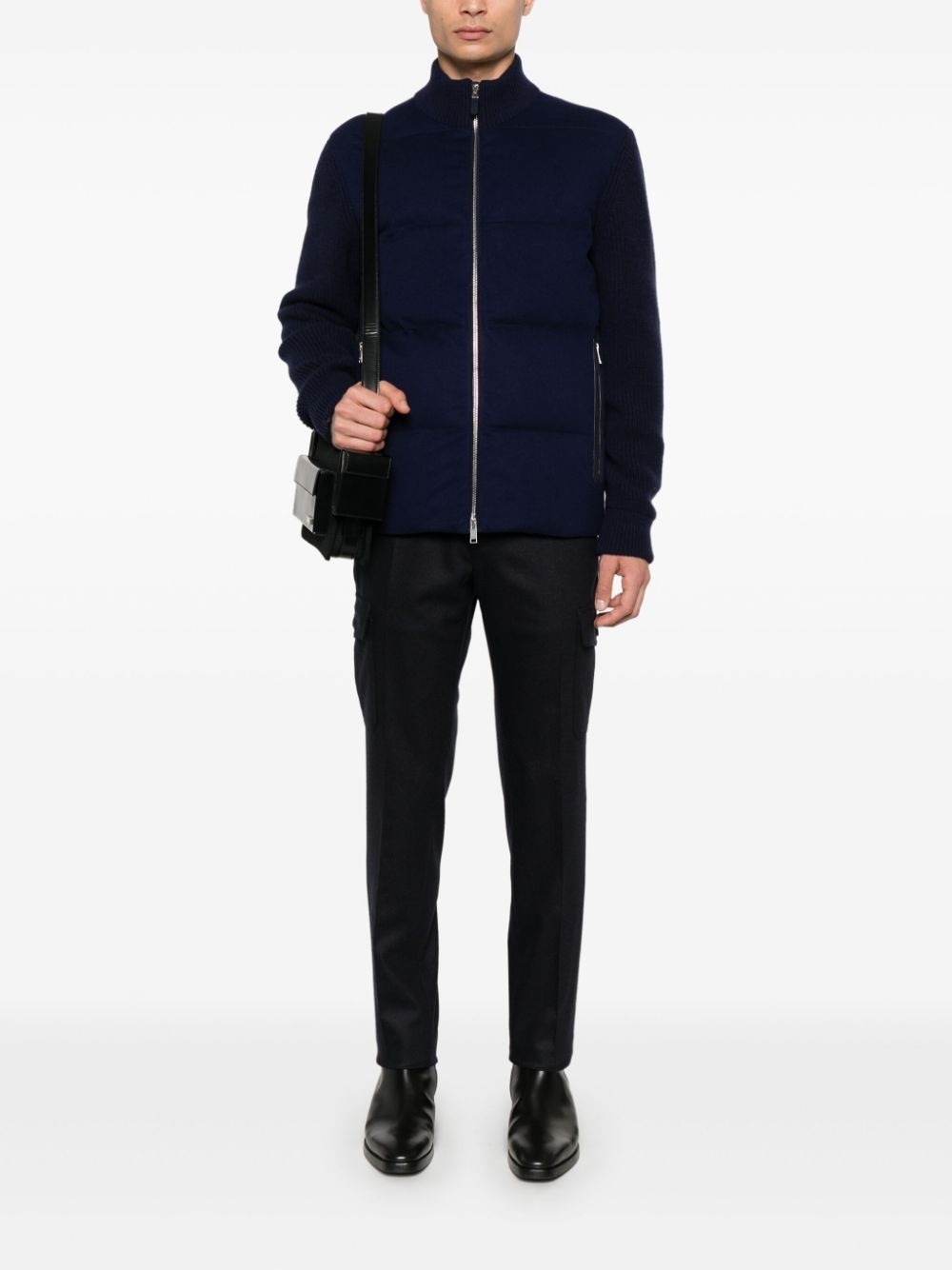 cashmere puffer jacket - 2