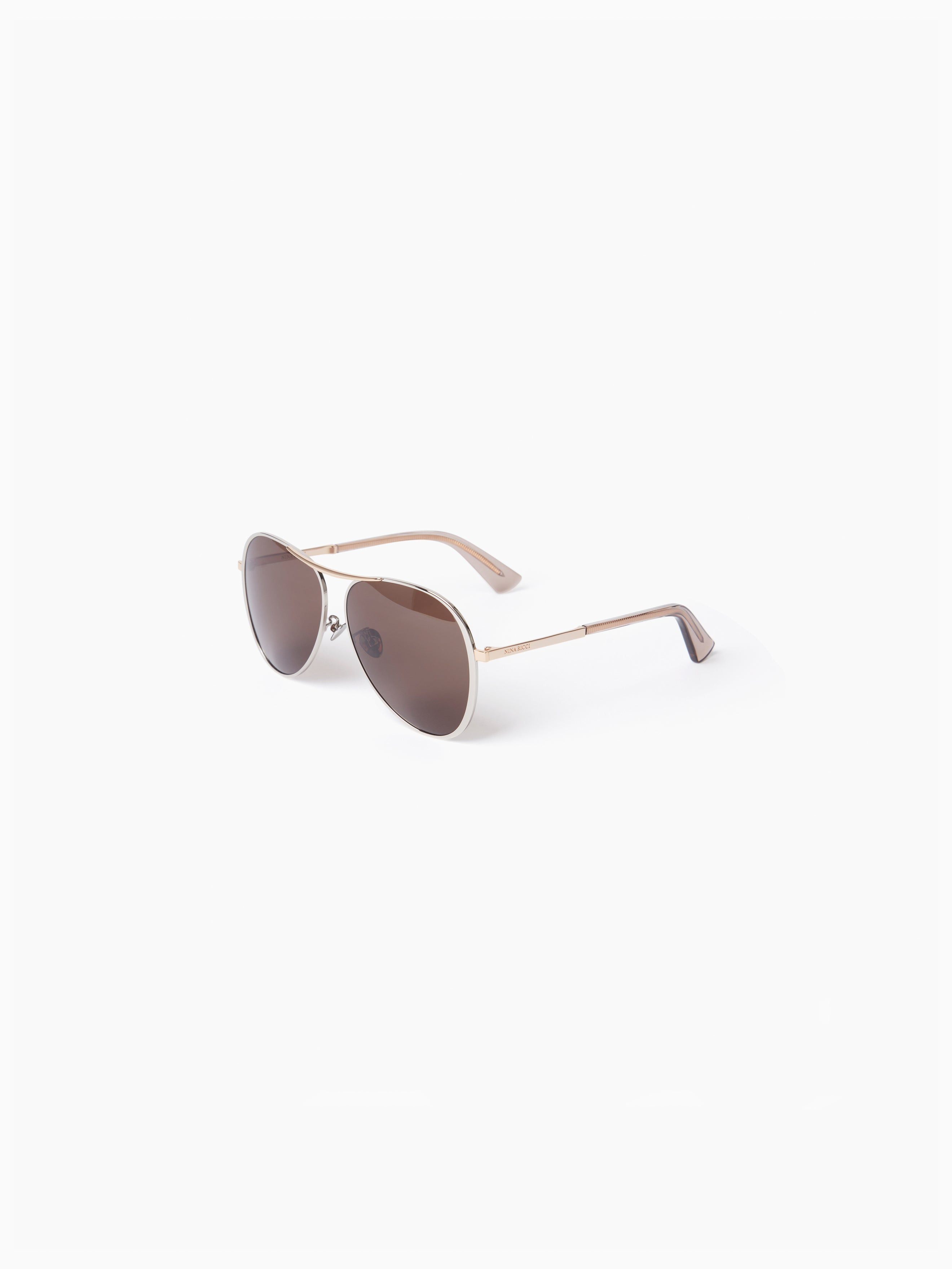 WAVES ROUND BROWN SUNGLASSES - 11