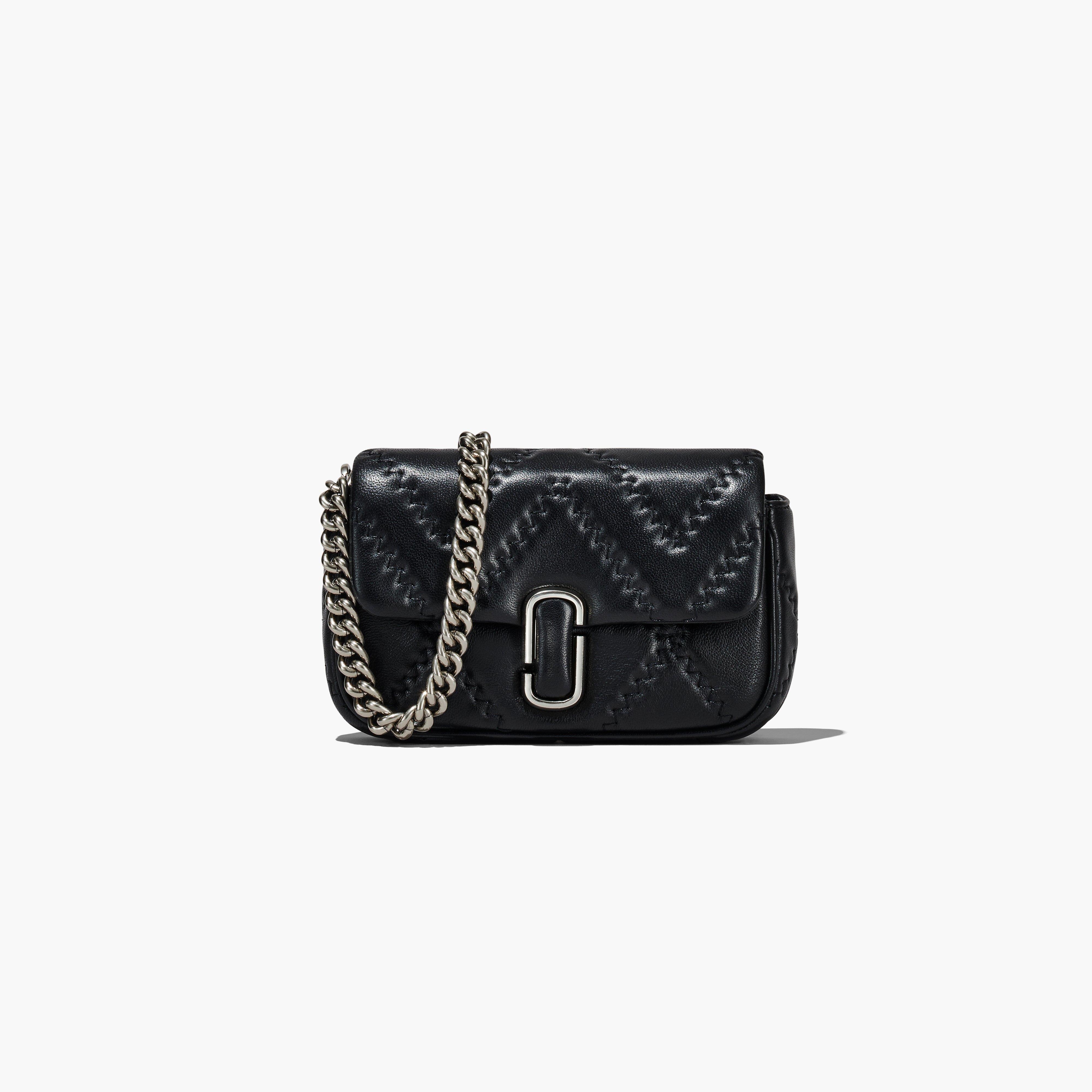 THE QUILTED LEATHER J MARC MINI SHOULDER BAG - 1