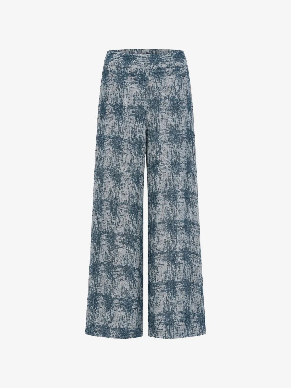 abstract-print palazzo pants - 1