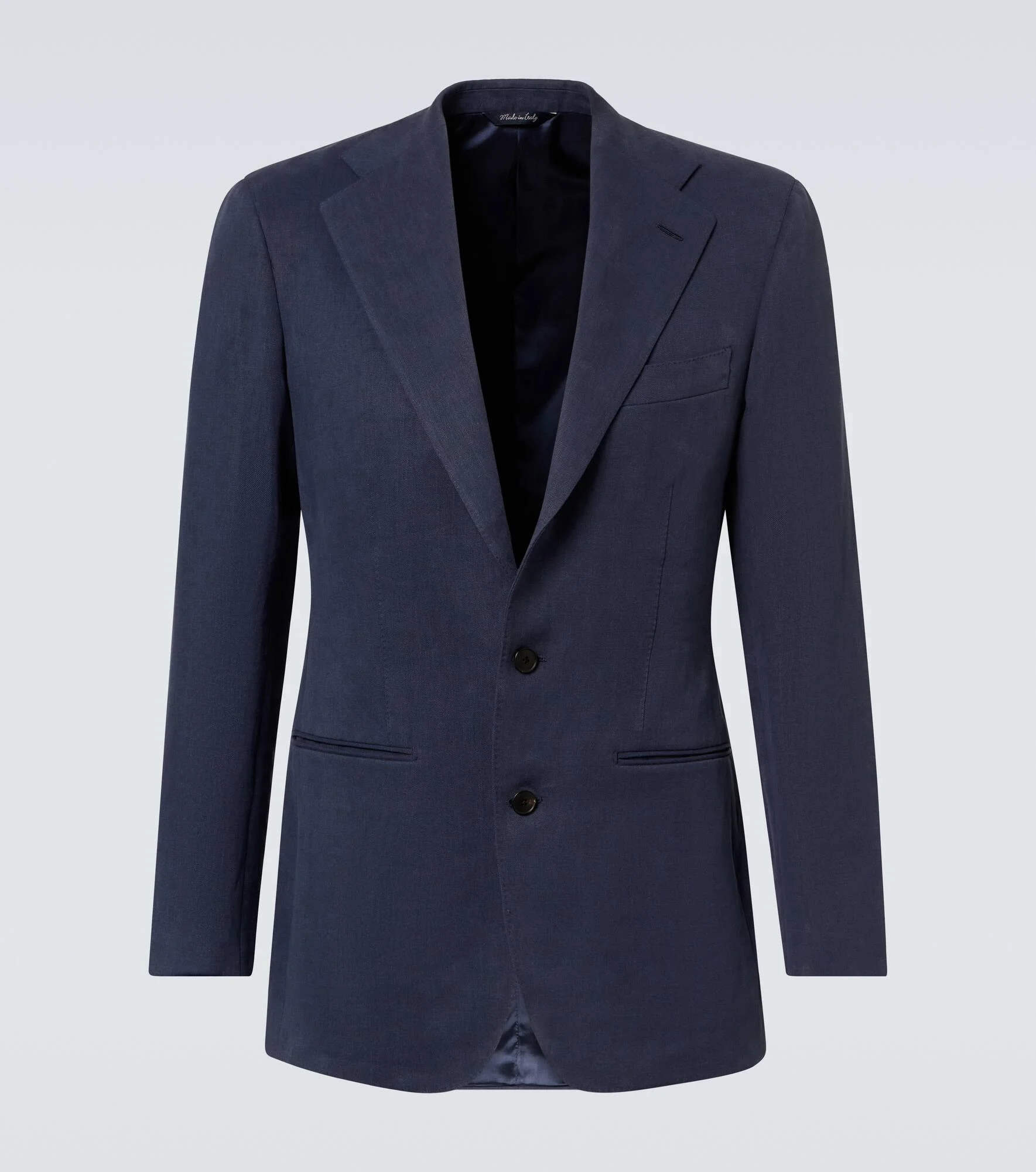 Linen blazer - 1